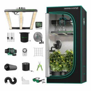 Mars Hydro 100×100×180 Grow Tent Kit+free cloned seedlings or seeds